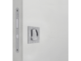 Maniglia Incasso Quadra Porta Scorrevole modello Easy TQN.8 d.60x60/48 con Nottolino+G500T Serratura E50 varie finiture | Bonaiti - immagine 8